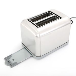 Кухонные аксессуары 120v Тостер из нержавеющей стали 2 ломтика сэндвич-мейкера