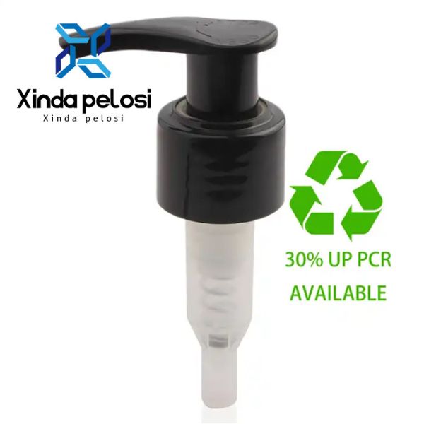 24mm 28mm 38mm Mano izquierda derecha bloqueo de la loción del cuerpo bomba dispensador bomba de presión embalaje cosmético