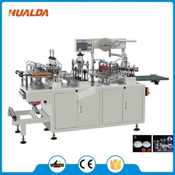HIPS / PVC / PET Plastic Product Making Machine 45 Mm Forming Depth