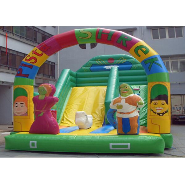 Скольжение Pista Shrek коммерчески раздувное с прочным брезентом PVC Платона