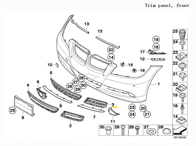 Вентиляция предохранения от грилей автомобиля автоматических частей тела замены ОЭМ изготовленная на заказ
