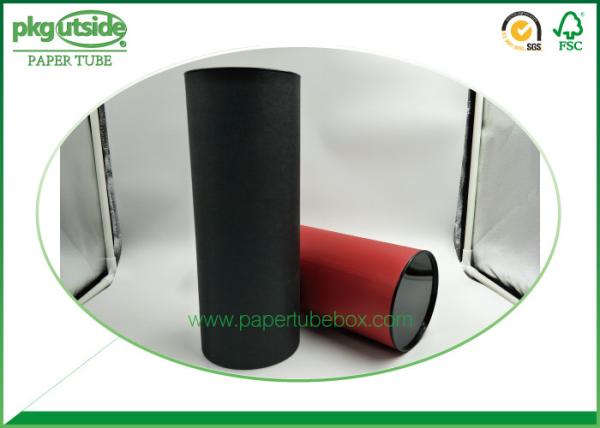 100% Recyclable Round Craft Paper Tube Box Food Grade For Tea Packaging