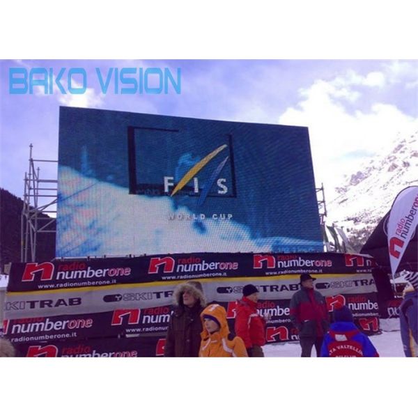 Дисплей СИД IP54 SMD1921 P3.91 4500Nits на открытом воздухе арендный