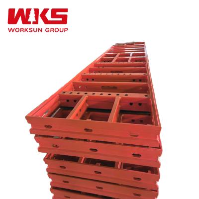 500x2450mm Aluminum Frame Formwork Lightweight Concrete Column Shuttering For Residential Building