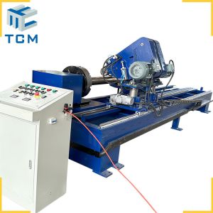 Piston Buffing Round Pipe Polishing Machine 22kw Tube Sander Polisher