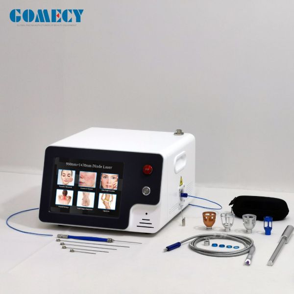 980+1470nm Laser Devices Mini Invasive Endovenous Laser Varicose Vein Surgery