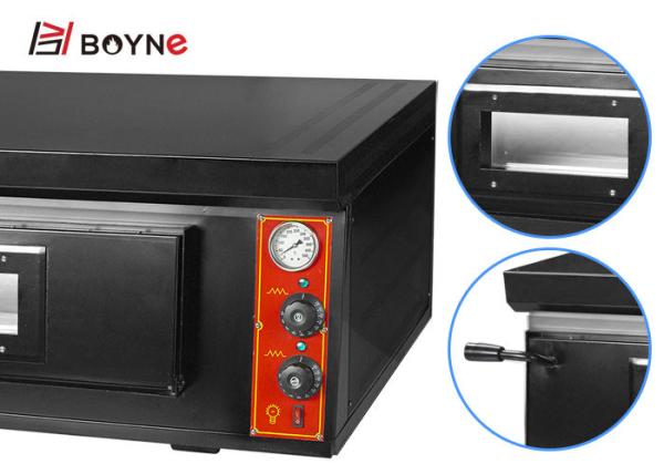 As plataformas do anúncio publicitário 2 da opinião da janela intoxicam o forno da pizza para o hotel tipo do Desktop do torradeira 9KW do pão de 1 camada