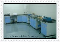 Mobília de madeira comercial do laboratório com o punho da liga de alumínio 2 anos de garantia