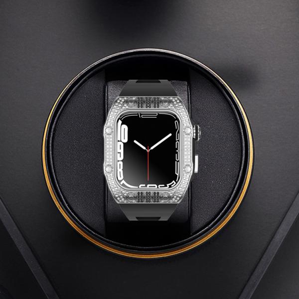 OEM ODM Luxury Apple Watch Case 45mm Full Body Protection 22.7g