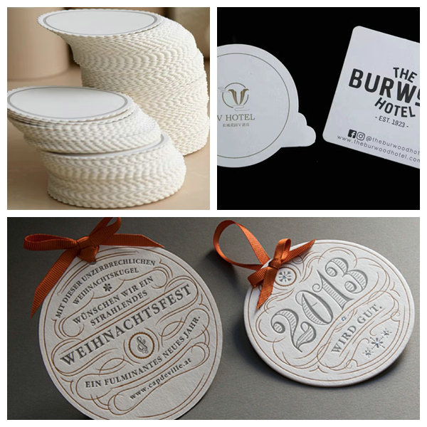 1mm 1.5mm Pure White Color Absorbent Coaster Paper For Beer mat 70 x 100cm