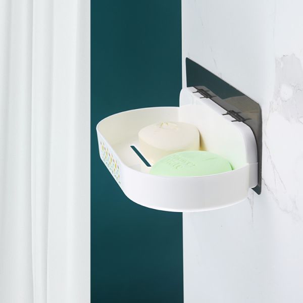 Irregularity Plastic Bathroom Wall Box Shelves 22X10.5X6cm