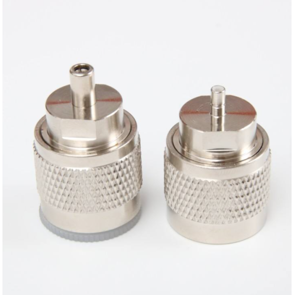 RF Adapter N to SSMB with DC~3 GHz Frequency Range IP67 Waterproof and 50 Ω Impedance