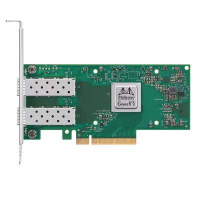 Mellanox Connectx-5 Dual 25Gbit SFP28 PCIe carte d'extension d'adaptateur réseau MCX512A-ACAT 3,0x8 équipement en fibre optique