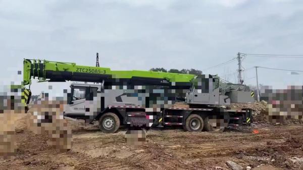 2023 Zoomlion Used 25T full hydraulic truck crane lifting machinery
