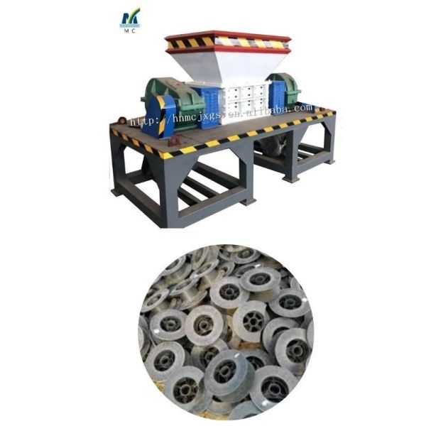 Recycling Plastic Furniture Appliances with SKD-11 DC53 Blade Material Claw Knife Crusher
