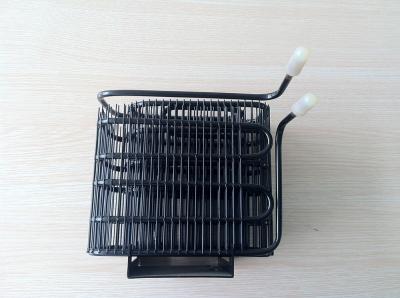 Black Color Bundy Tube Freezer Condenser For Various Domestic Refrigerator