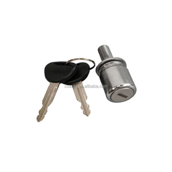 Steering Lock  for Mitsubishi Pajero Montero Rear Tailgate Spare Tire Anti-theft Lock Cylinder Equipped with Key MR259097/95