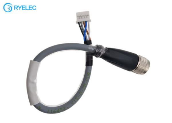 Jst PAP-05V-S connecteur 5pin au harnais de fil de câble de prise femelle circulaire étanche 5pin M12