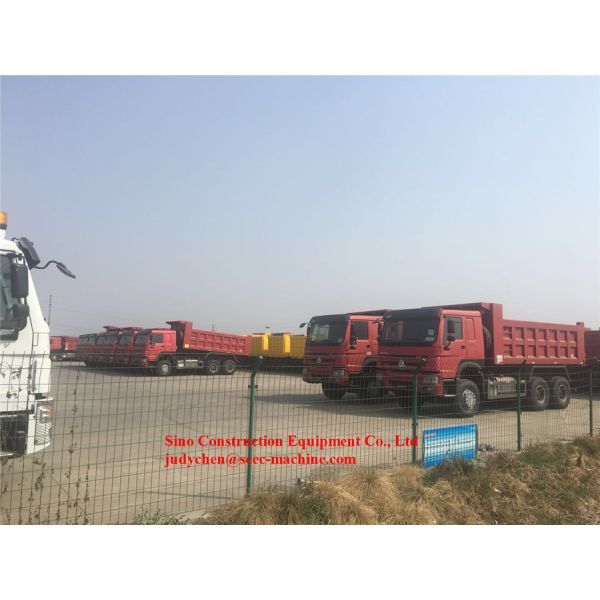 Ten Wheeler Dump Truck ZZ3257N4347A Max Loading 40 Ton WD615.47 371 Hp