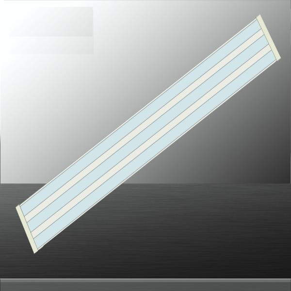 Luz de tira lineal LED de 100W 15000LM ajustable para supermercado y sótano