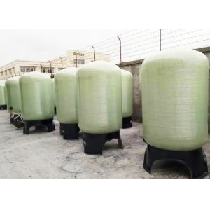 Résistant aux produits chimiques réservoir de stockage en fibre de verre FRP filtre à sable récipient résistance aux UV