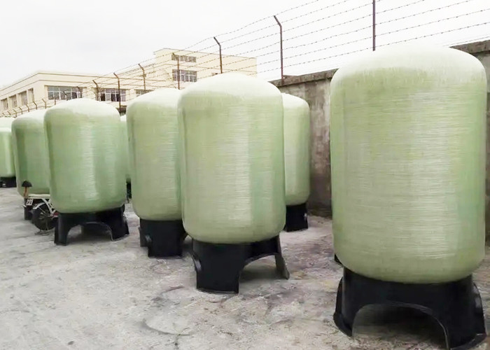 Fiberglass Reinforced Plastic FRP Water Treatment Tank Top Opening Manhole With Cover