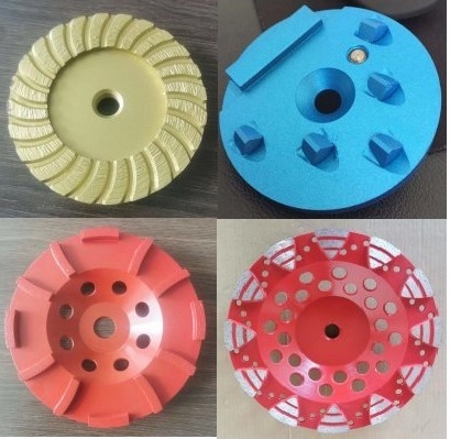 100MM To 250mm Diamond Grinding Pad PCD Marble Polishing Pads