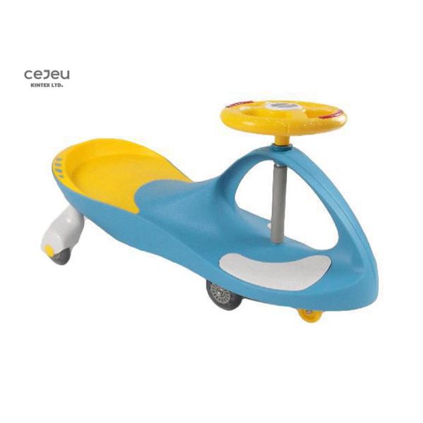 Multicolor соединяя дети отбрасывают автомобили автомобиль качания Twister 40 месяцев с колесами PVC молчаливыми