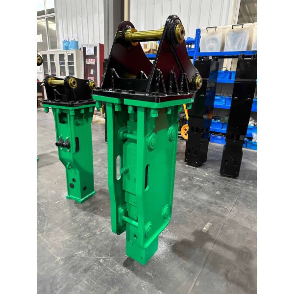 68 mm movimiento de la tierra tipo superior fracturador hidráulico martillo de roca 295kg