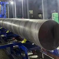 ASTM A106 Redondo Galvanizado Aço Carbono Solda Tubo SSAW Sem Costura