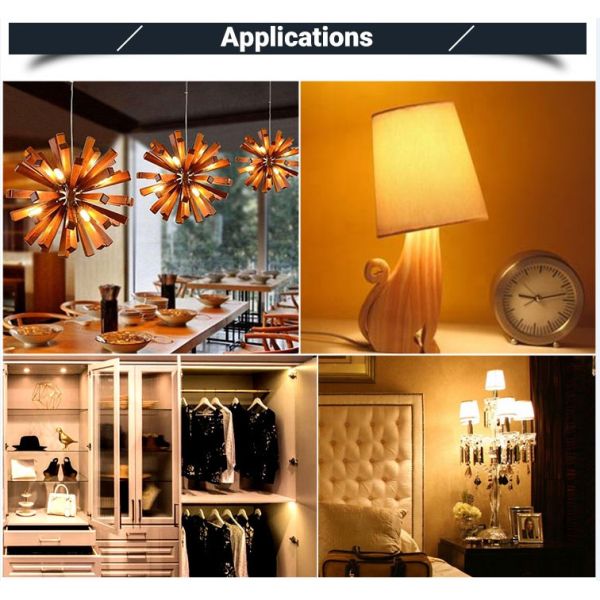 Холодильника электрической лампочки T25 E14 стекло 2W 4W Амбер винтажного Edison ясное