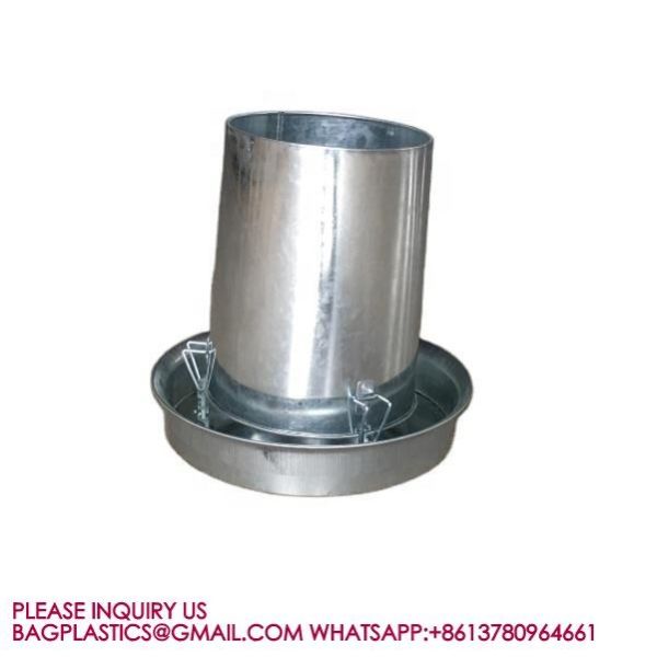 Chicken Feeder Galvanized Chicken Feeder POULTRY FARM Poultry Husbandry Steel Equipment
