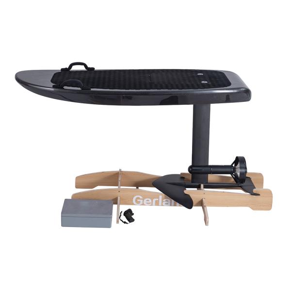 180*60*20CM OEM Electric Surfboard Hydrofoil com motor forte e bateria em preto