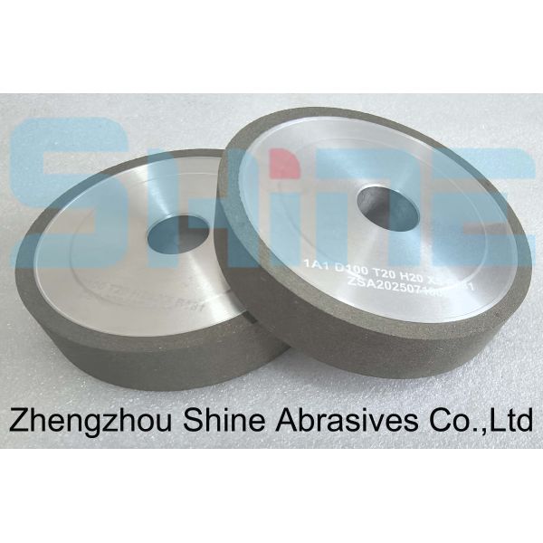 1A1 Roue de meulage de résine diamantée de 4 pouces pour tuiles de verre