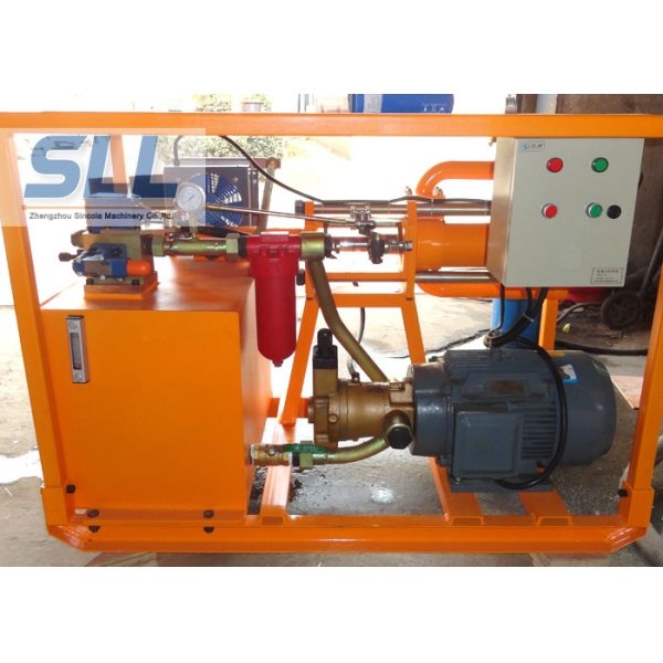 100 L/Min Output Cement Grouting Pump Machine For Underground Project