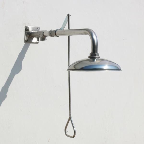 wall-mounted  type stainless steel shower, emergency drench shower head