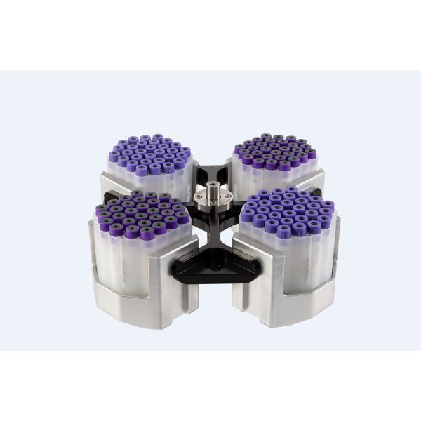Rugged Centrifuge Rotor 4x750mL Horizontal Rotor For Blood Tube Decapping And High Throughput