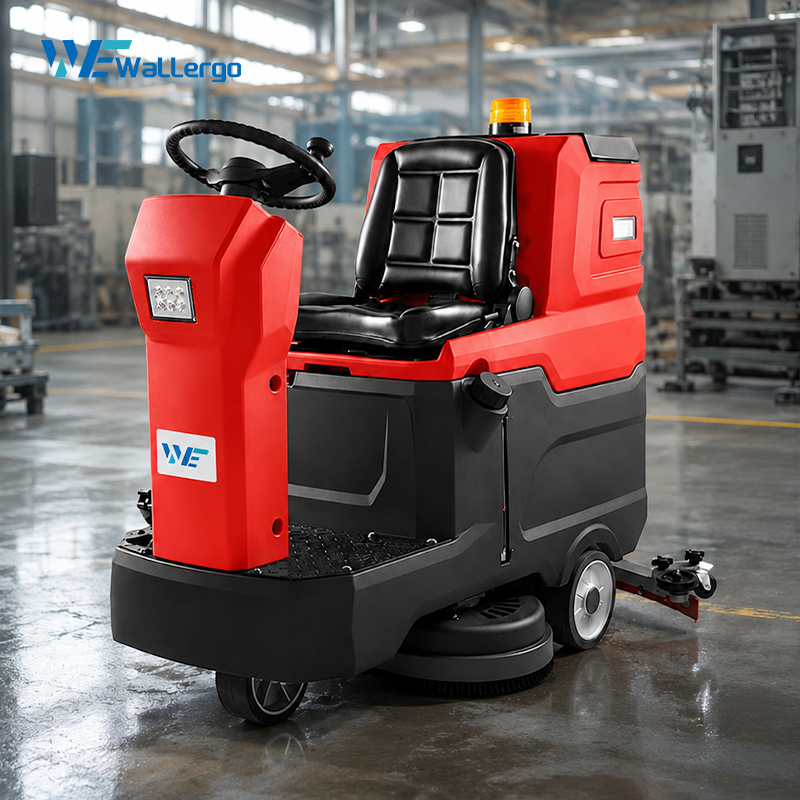 Professional Ride on Floor Scrubber Industrial Automatic Cleaning Machine