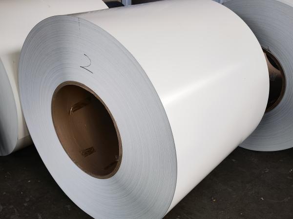 Alloy 3003 24 Gauge X 48 White Color Coating Aluminum Coil Prepainted Aluminum Sheet For Grille Ceilling Producing