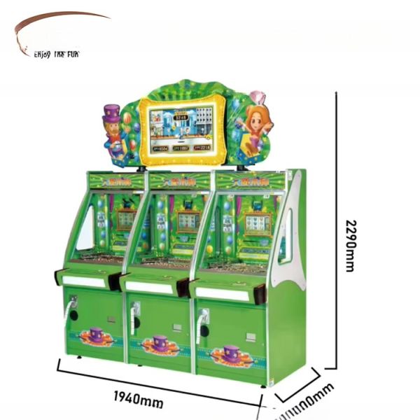 5 Players Coin Pusher Game Machine 500W English / Chinese Version