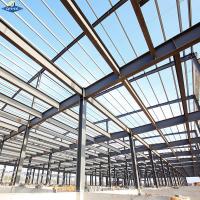 Roof Metal Industrial Estrutura de aço pré-fabricada