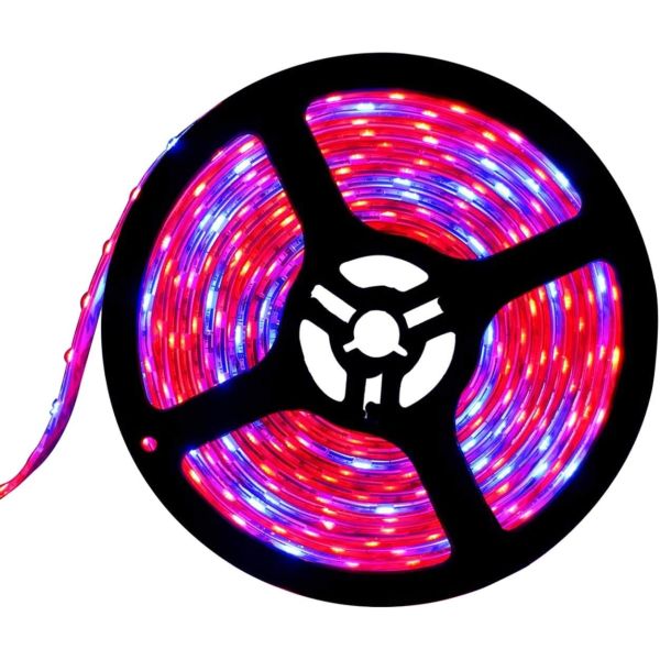 LED Grow Light Strips,Waterproof Full Spectrum Plant Grow Light, USB 16ft 300LEDs