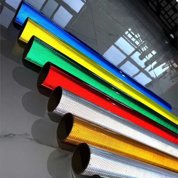 Отражающий лист из бриллиантового цвета, печатаемый для постоянных дорожных знаков