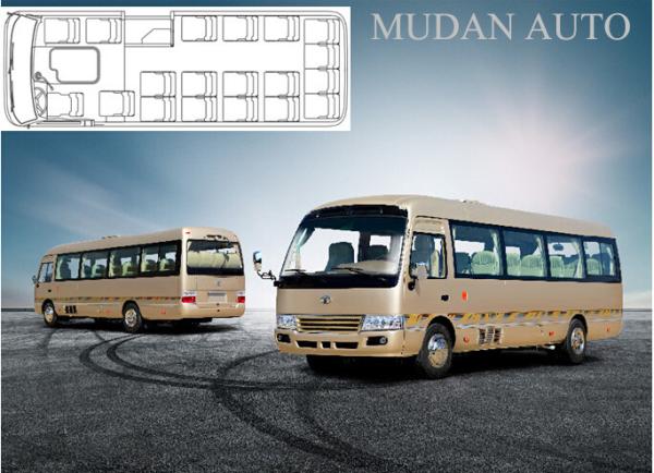 JAC Electric 23 Seater Minibus 90Km / H Coaster Type Passenger Commercial Vehicle