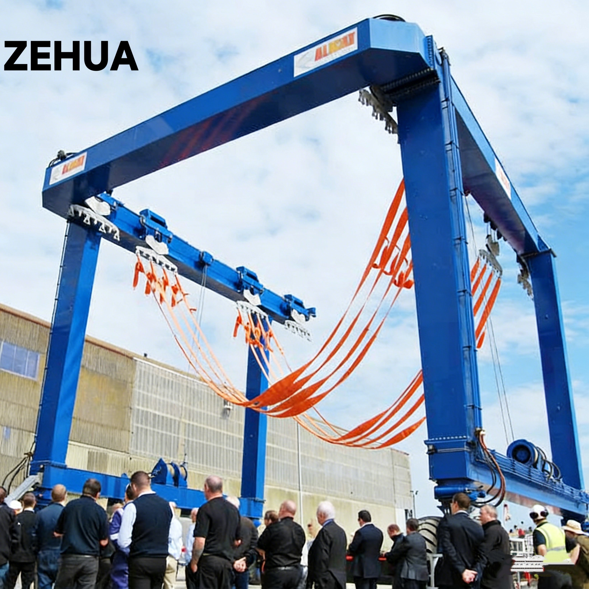 High-quality Factory Direct Sale 100t 200t 300t Yacht Crane Electric Hoist Boat Lifting System