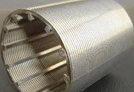 Stainless Steel 304 316 Wedge Wire Filter Cylinder Metal Screen
