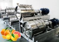 linha da trasformação de frutos do suco 380V SUS304 do citrino 1500T/Day