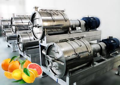 Linha de processamento equipamento do citrino do Turnkey SS304 de processamento automático 10T/H do suco de laranja