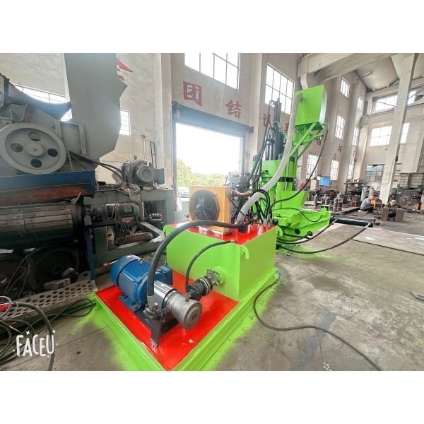 Automatic Metal Briquette Press For Metal Fillings Metal Chips Metal Swarfs Metal Particle