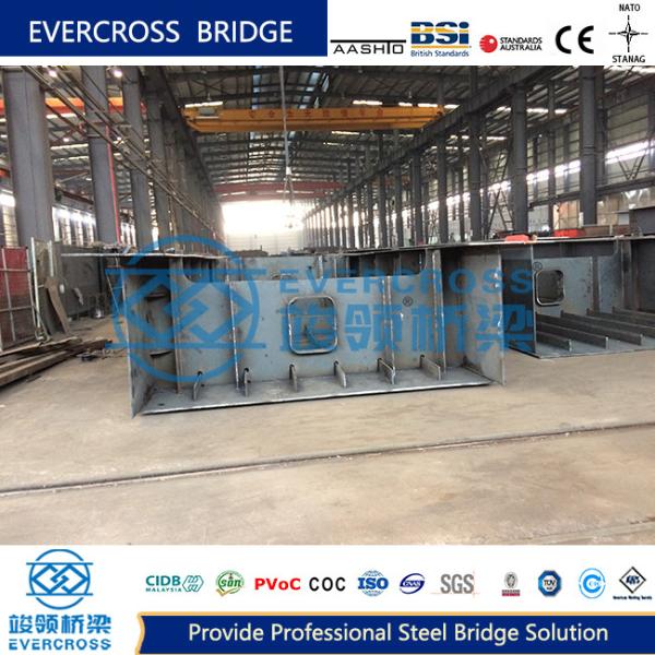 Customizable Coated Bridge Steel Structure Rapid Assembly Anti Seismic